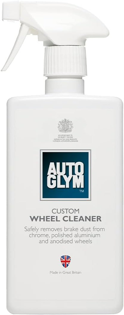Custom Wheel Cleaner, 500Ml | Acid-Free Alloy Wheel Cleaner Spray – Safe for All Wheel Types, Effectively Removing Brake Dust, Dirt & Road Grime