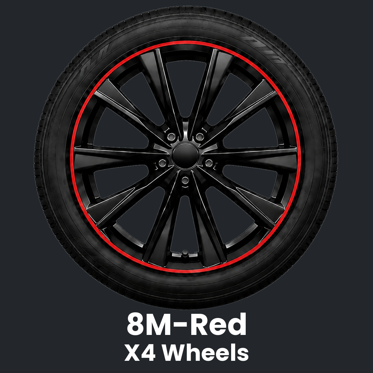 4M / 8M Car Rim Protective/Decorative Strip