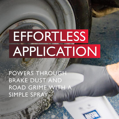 Custom Wheel Cleaner, 500Ml | Acid-Free Alloy Wheel Cleaner Spray – Safe for All Wheel Types, Effectively Removing Brake Dust, Dirt & Road Grime