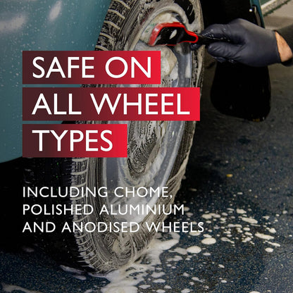 Custom Wheel Cleaner, 500Ml | Acid-Free Alloy Wheel Cleaner Spray – Safe for All Wheel Types, Effectively Removing Brake Dust, Dirt & Road Grime